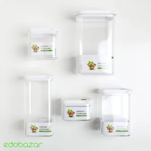 بانکه حبوبات لاکی مستطیل