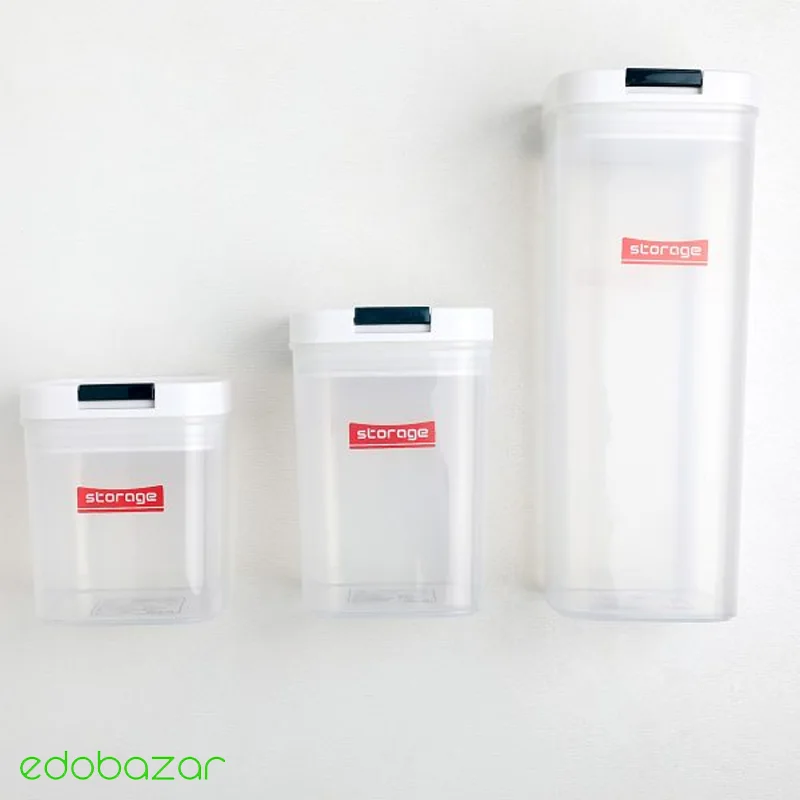 بانکه حبوبات اکرولیک مربعی