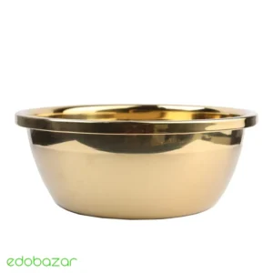 خرید لگن استیل طلایی