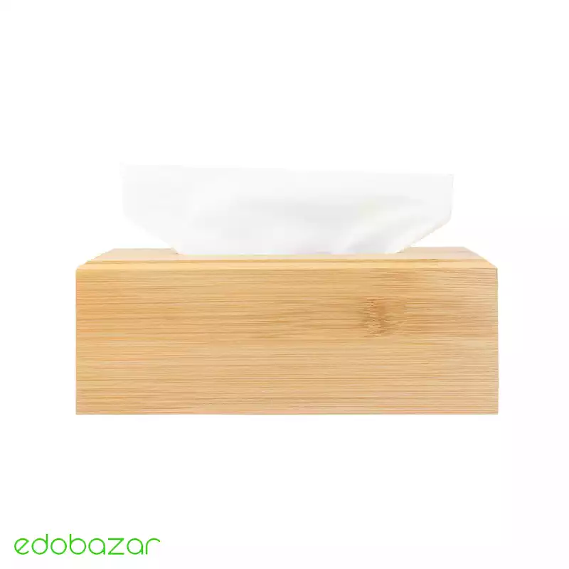 جعبه دستمال کاغذی بامبو