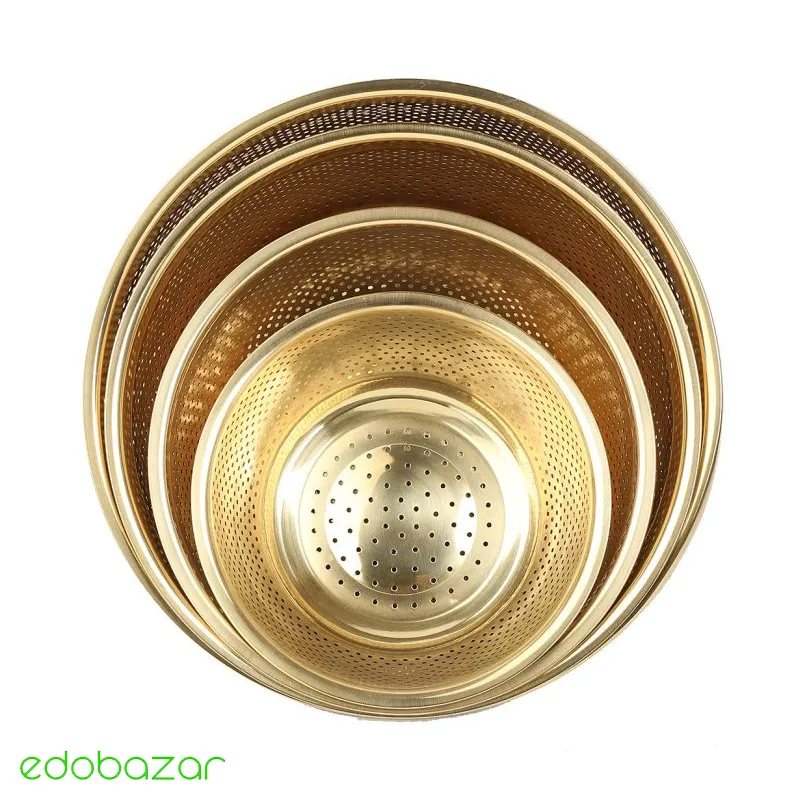 آبکش گرد استیل