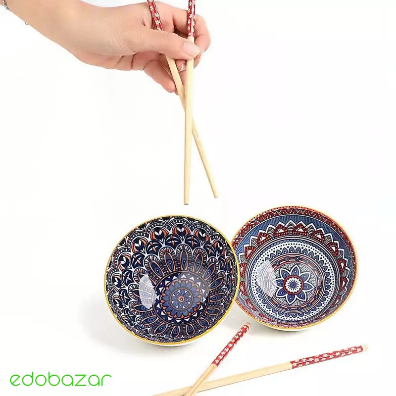 پک کادویی دو عددی سفید طرحدار