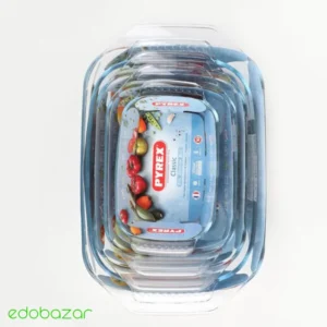 قیمت خرید ظرف پیرکس مستطیلی طرح 2