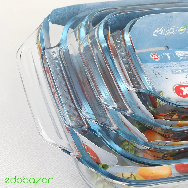 ظرف پیرکس مستطیلی طرح 2