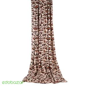 خرید پتو طرح دار پلنگی