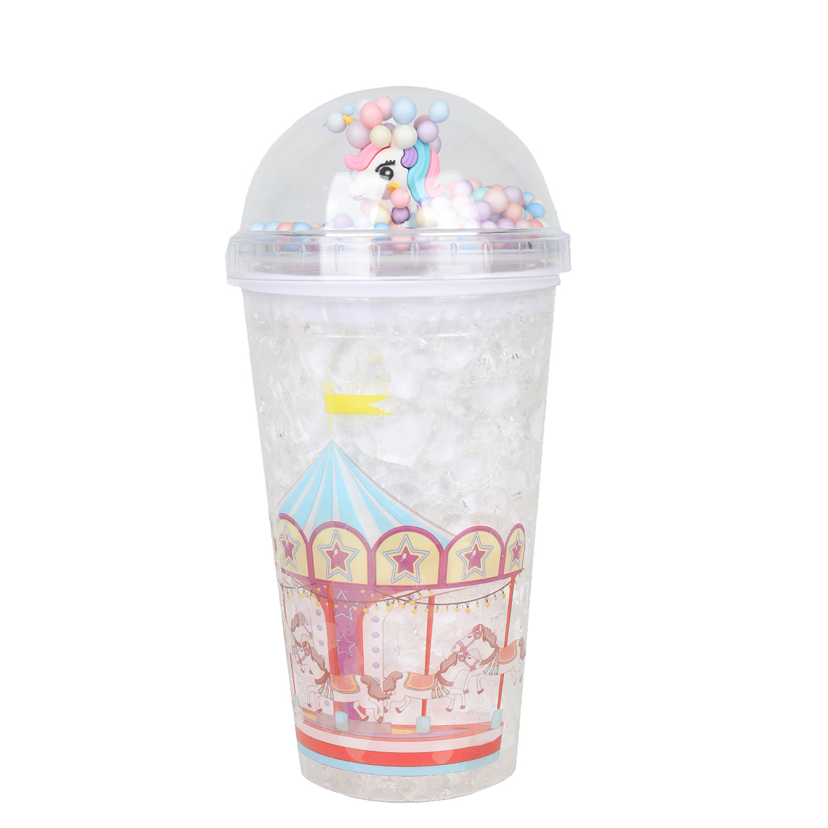 لیوان اسموتی طرح یونیکورن - Image 3