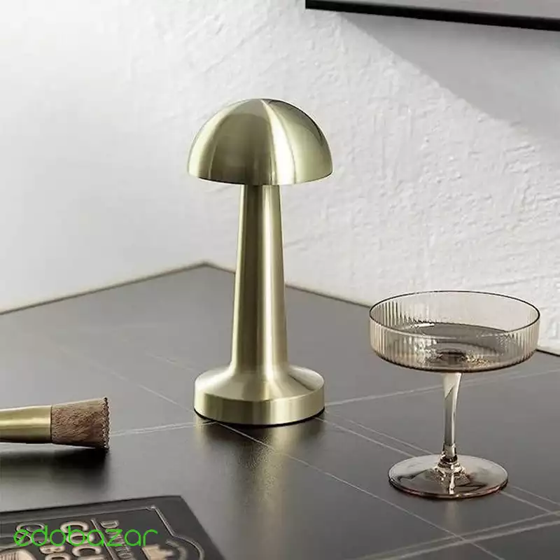 آباژور رو میزی سیلور مدل قارچی