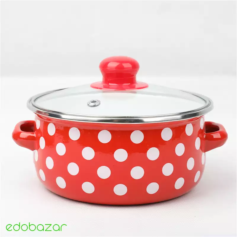 قابلمه لعابی درب شیشه ای