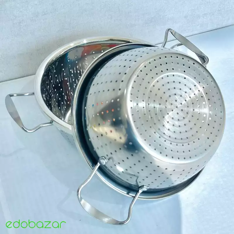 آبکش دسته دار استیل