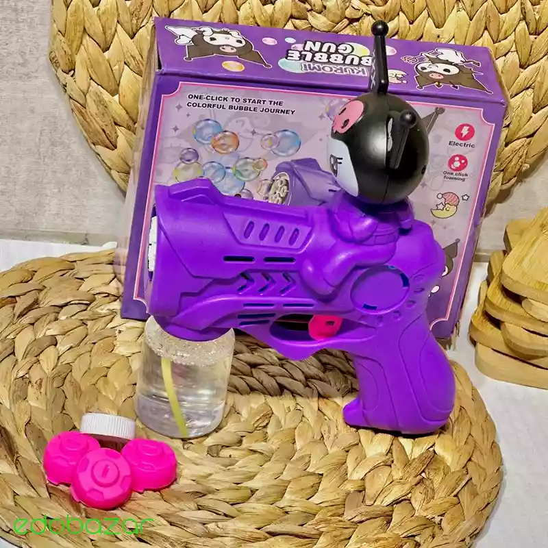 تفنگ حباب ساز کرومی